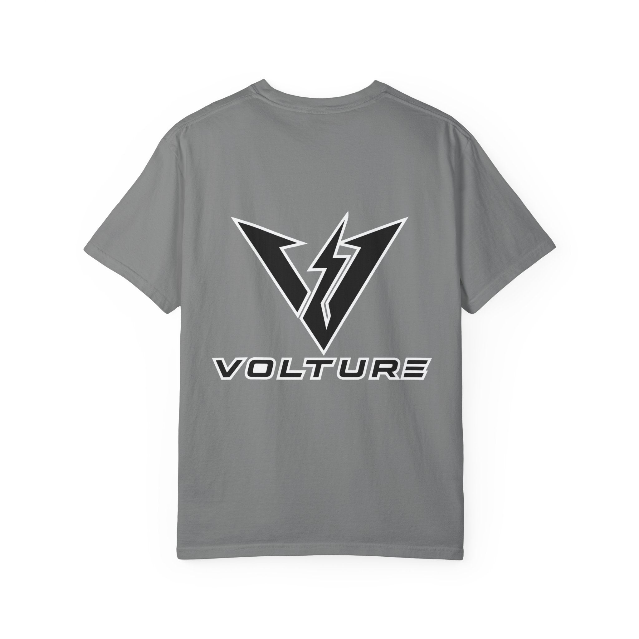 VOLTURE Logo T-Shirt — White Outline