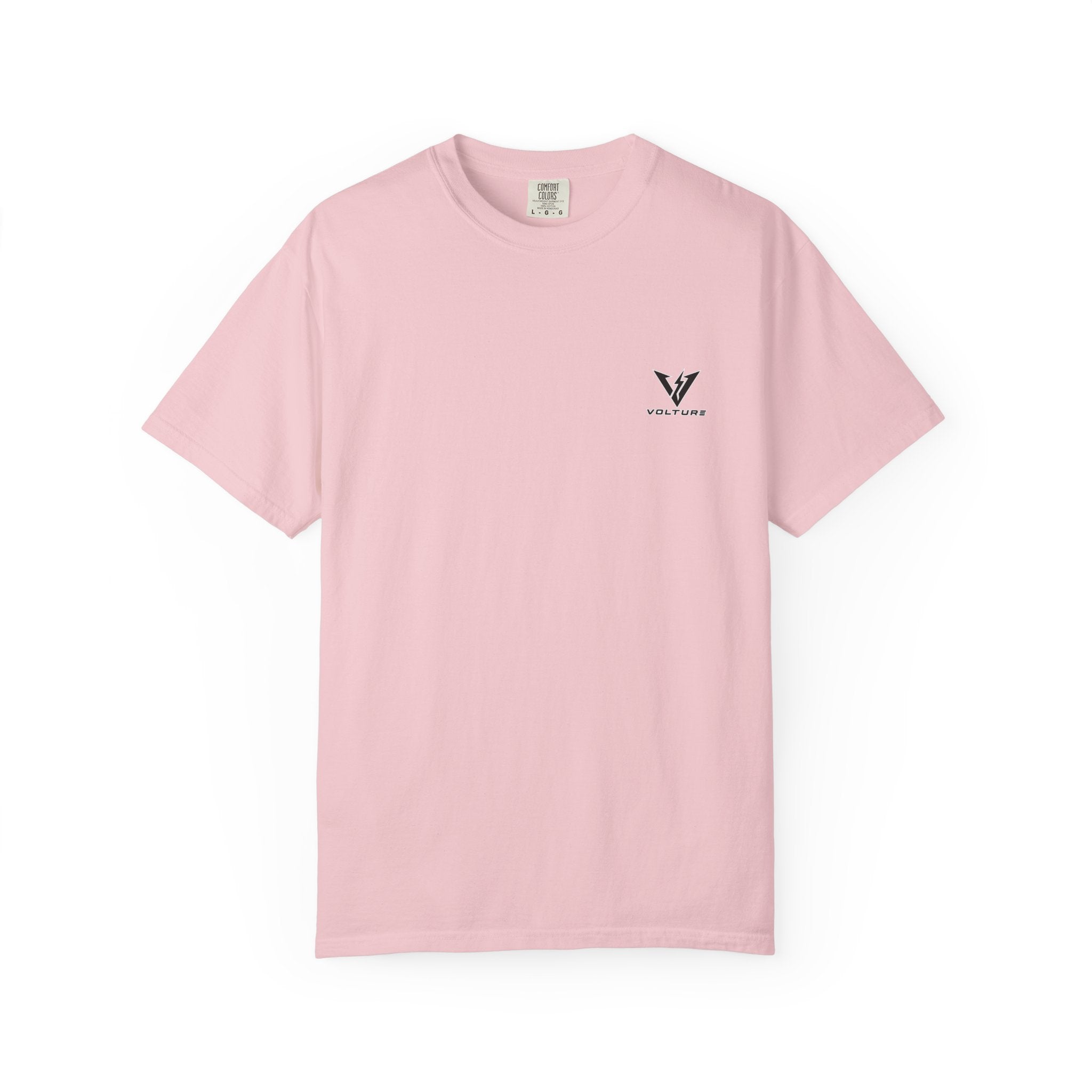 VOLTURE Logo T-Shirt — White Outline