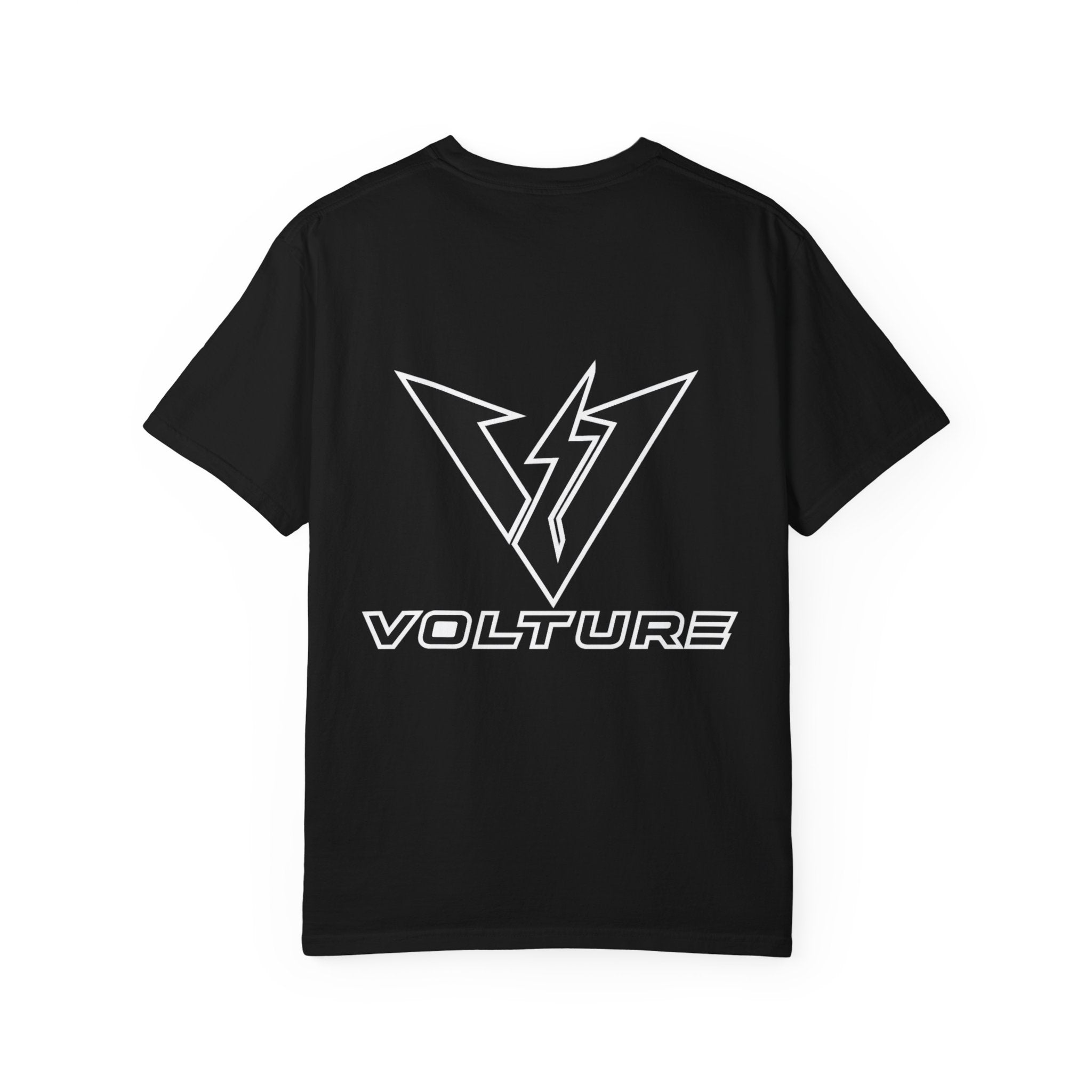 VOLTURE Logo T-Shirt — White Outline