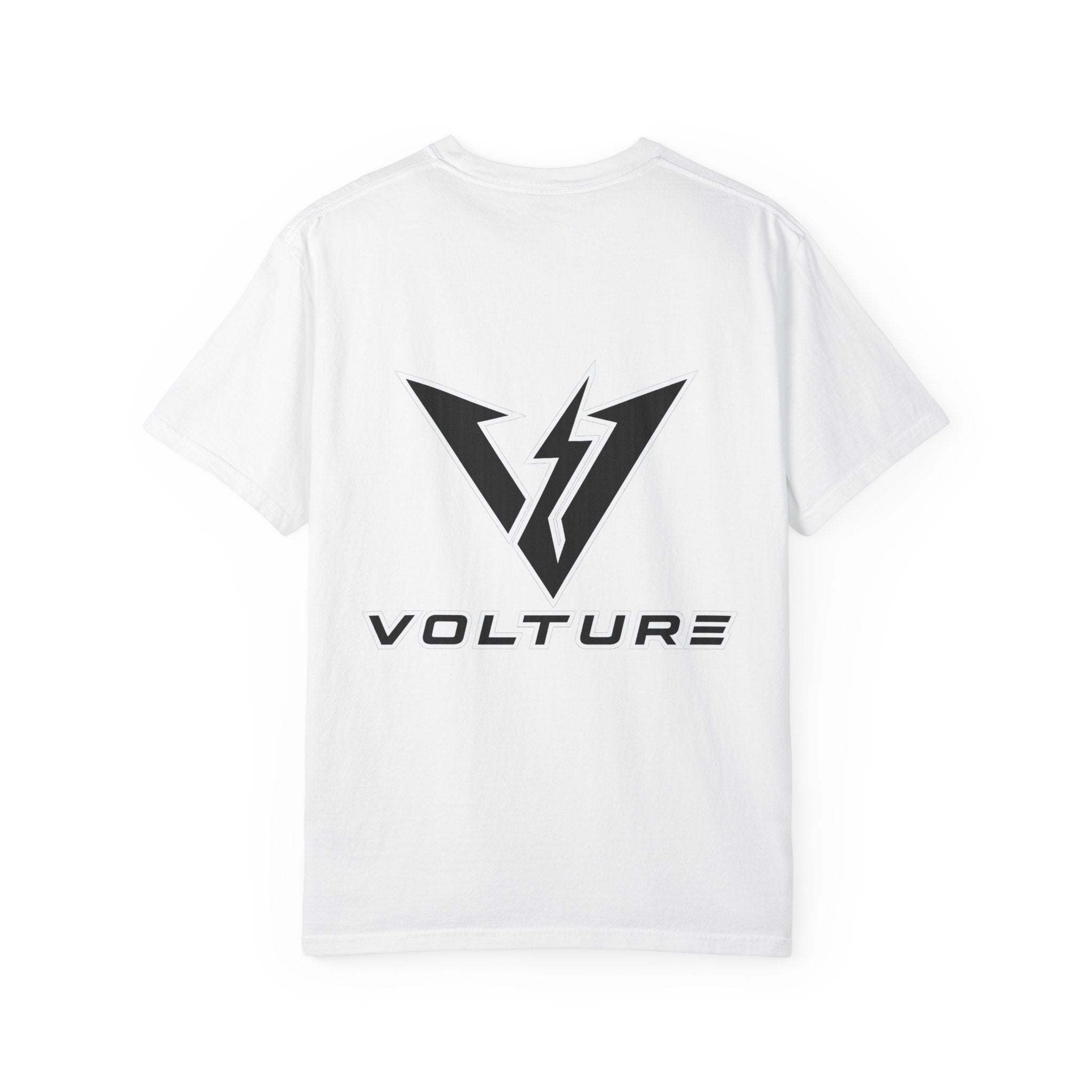 VOLTURE Logo T-Shirt — White Outline